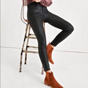 Lucky Brand Bridgette Skinny Jeans - Faux Leather